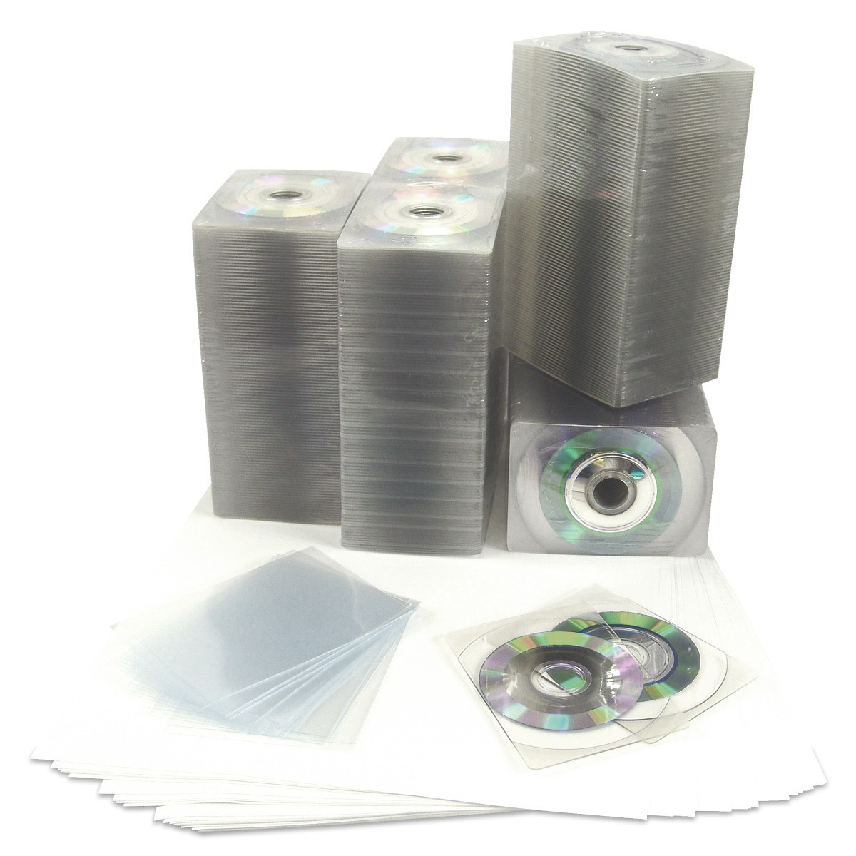 Mini CD-R Inkjet printabil cu plic, 24X, 40 MB, Business Card CD set 100 buc - imagine 6